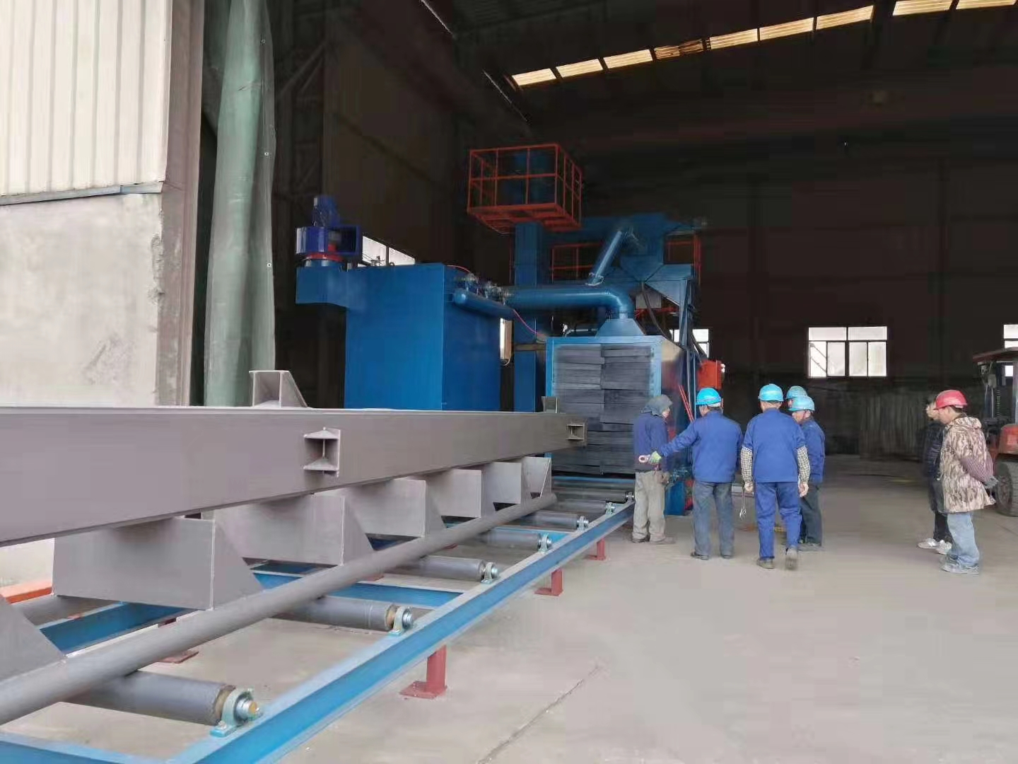 通过式抛丸机适用哪些工件处理？